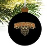 Mercer University Secondary Logo Wood Christmas Tree Holiday Ornament - 4 of 4