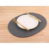 REGALWOVEN Farmhouse Cotton Rope Wipe Clean Placemats 4 Pcs - 3 of 4
