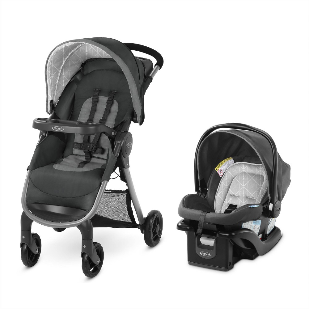 Graco FastAction Fold SE Travel System with SnugRide Infant… Baby and