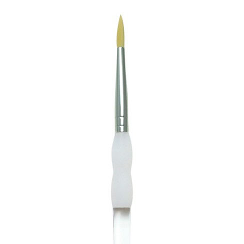 Royal & Langnickel - 15pc Golden Taklon Assorted Big Brush Acrylic  Paintbrush Set
