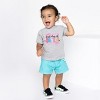 The Juniper Shop First Day Of School Checker Border Toddler Short Sleeve Tee - 3 of 4