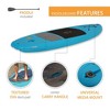 Lifetime Amped 110 Stand-Up Paddleboard (Paddle Included) - Glacier Blue - 90579 - 4 of 4