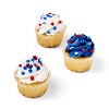 Patriotic Vanilla Mini Cupcakes - 10oz/12ct - Favorite Day™ - 3 of 3