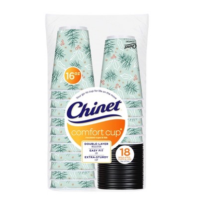 Chinet Comfort Disposable Cup Holiday - 16oz