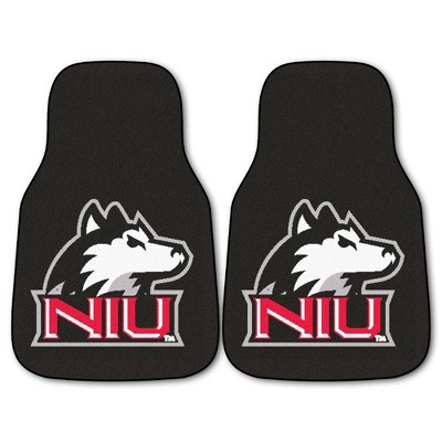 NCAA Northern Illinois Huskies Carpet Car Mat Set - 2pc