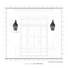 Livex Lighting Exeter 3 - Light Wall Light in  Black - 2 of 2