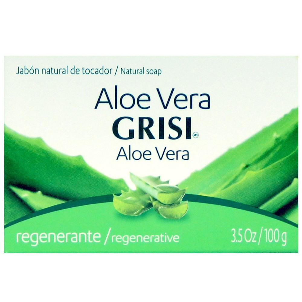 UPC 037836000133 product image for Grisi Aloe Vera Regenerante Soap 3.5oz | upcitemdb.com