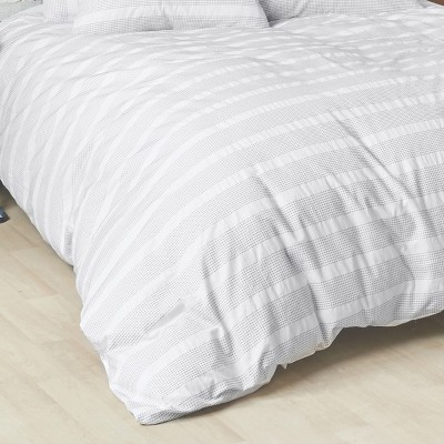 Mason Light Gray Cotton Full/Queen Bedspread Cover