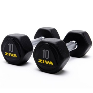 ZIVA RPU Hexagon Dumbbell 2pc - 1 of 4