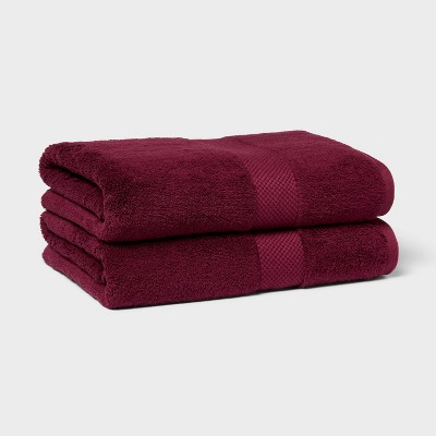 2pk Performance Plus Bath Towels - Threshold™
