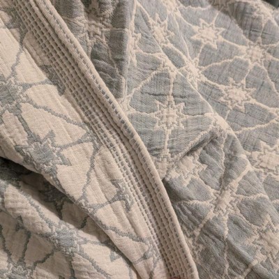thumbnail interactive-video image 1 of Threshold 60x86 Oversized Cotton Throw Blanket – Designed With Studio McGee – Blue Solid 1 of 4