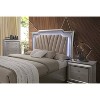 Queen Kaitlyn Bed with LED Headboard Faux Leather/Champagne - Acme Furniture: Glam Style, Storage Drawers, No Box Spring Needed - 4 of 4