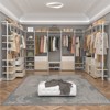 Aheaplus 68" W -96" W Walk In Closet System with 6 drawers - 3 of 4