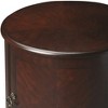 HomeRoots 24" Dark Brown Round End Table - 4 of 4