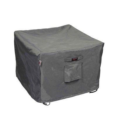 Summerset Shield Titanium 3-Layer UV Resistant Outdoor Accent Table Square Cover - Dark Grey