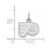 Black Bow Jewelry Sterling Silver Philadelphia Flyers NHL Extra Small Pendant - 2 of 3