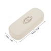 Unique Bargains Eyeglasses Case 6.38"x2.68"x1.5" Beige 1 Pc - 4 of 4