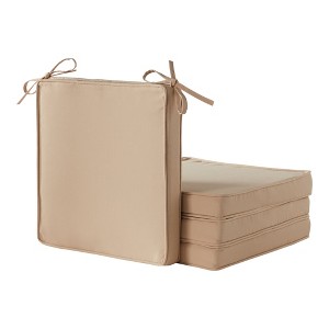 18in Square Outdoor Chair Pad Set of 4 - 1 of 4