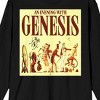 Genesis Belkin Productions Concert Poster Crew Neck Long Sleeve Black Adult Tee - 2 of 3