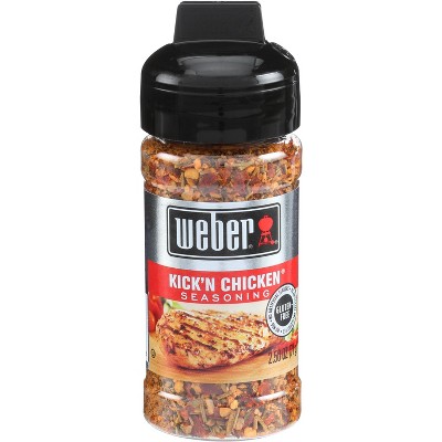 Weber Kick'n Chicken Seasoning – 2.5 Oz, Pack Of 3 – Spice Mix For Poultry