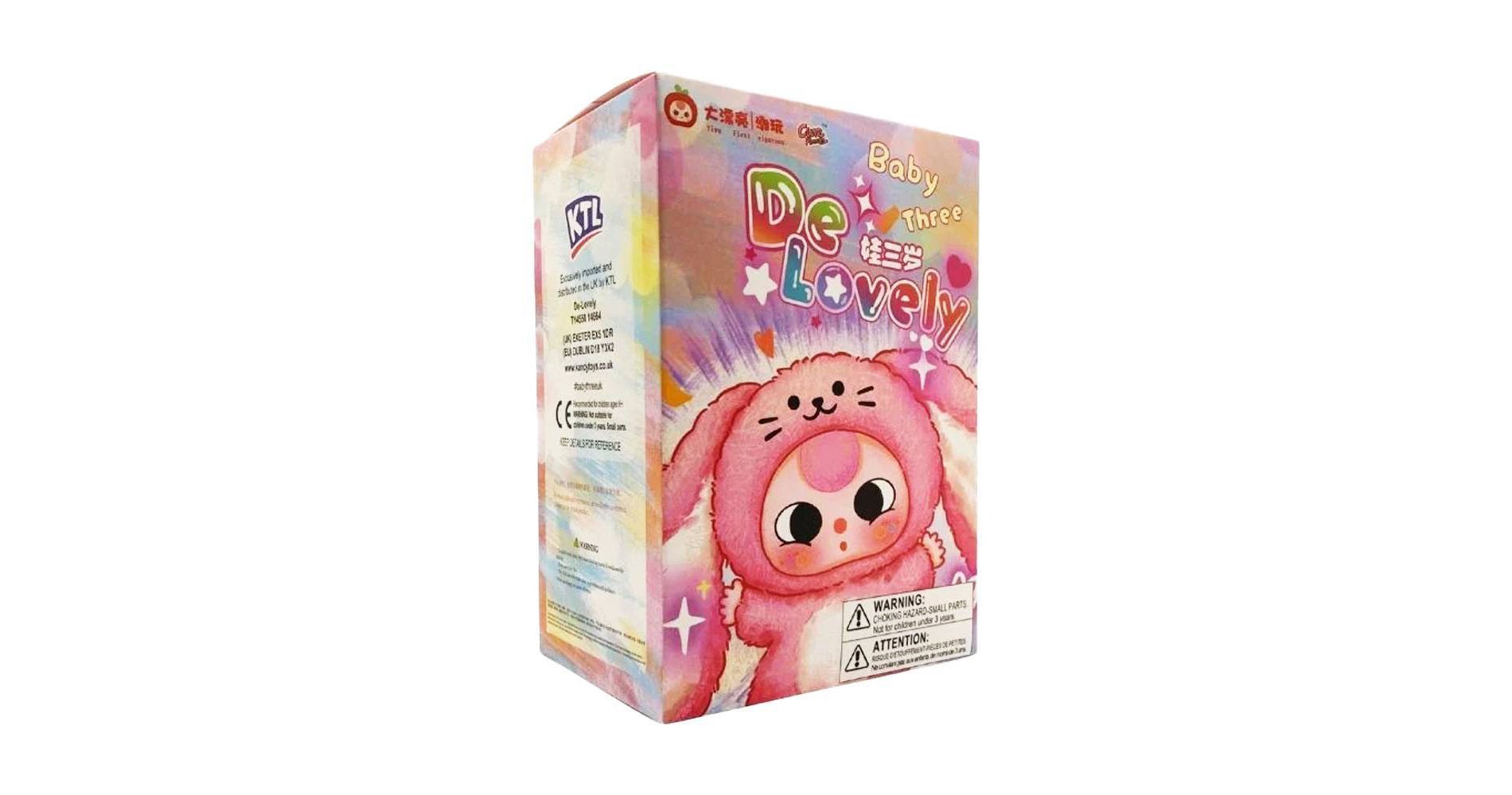 Baby Three Blind Plush Box- De-Lovely