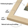 Americanflat Poster Frame with Mat - Wooden Picture Frame with Plexiglass Cover - 3 of 4