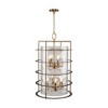 Artcraft Lighting Burford 12 - Light Chandelier in  Brass/Black - 2 of 4