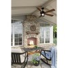 Urban Ambiance Luxury Modern Farmhouse Indoor or Outdoor Ceiling Fan,  19.5"H x 52"W,  Olde Bronze, UHP9180 - 2 of 4