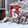 Briarwood Lane Garden Flag 18x12.5 For Outdoor Snowman Celebration Winter Garden Flag Flag For Winter Garden Flag Flags For Outside - 4 of 4