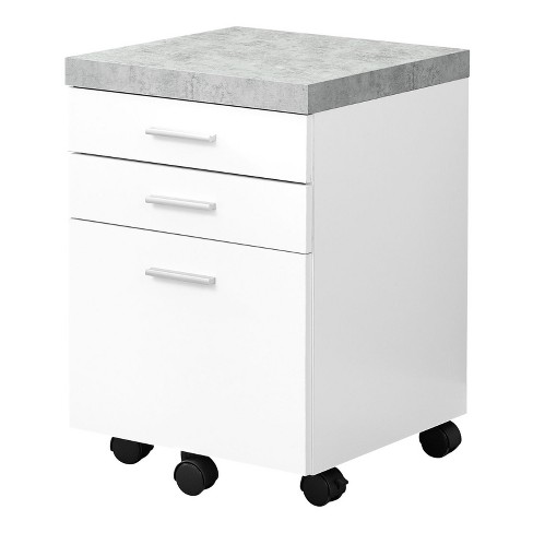 3 Drawer File Cabinet White Everyroom Target