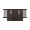 Livex Lighting Braddock 2 - Light Wall Light in  Bronze - 3 of 4