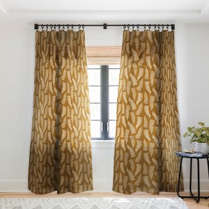 Avenie Countryside Garden Ferns Single Panel Sheer Window Curtain - Society6 - 1 of 4