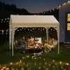 GustoWave Outdoor 10'x10' Waterproof Oxford Fabric Canopy Tent for Weddings - 3 of 4