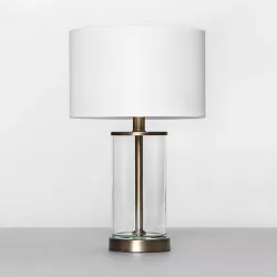 Fillable Accent with USB Table Lamp Brass - Project 62™