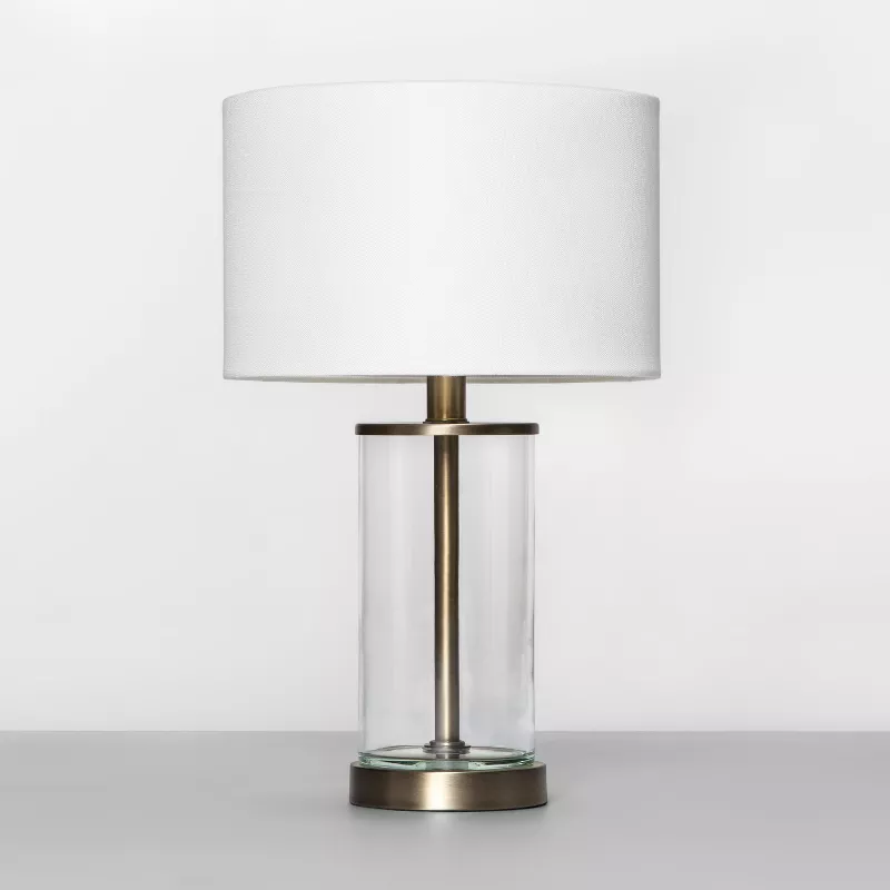 Fillable Accent With Usb Table Lamp, Threshold Fillable Table Lamp