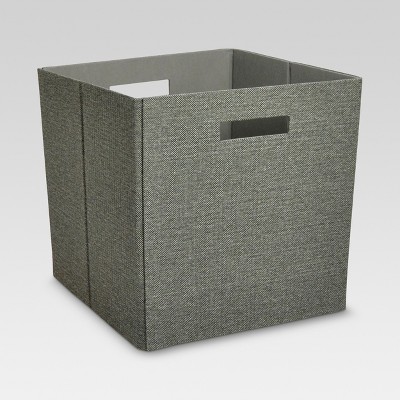 grey cube storage boxes