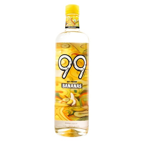 99 Brand Bananas Liqueur - 750ml Bottle : Target