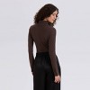 Women's Long Sleeve Mock Neck Rib-Knit Top - A New Day™ - 2 of 3