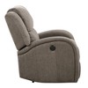 Chenille Power Recliner Chair 1pc, Modern Living Room, Solid Wood Frame, Plush Seating, One-Touch Adjustable - 4 of 4