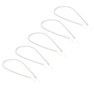 Unique Bargains Retractable Spring Coil Strap Flexible Badge Lanyard 5 Pcs - 1 of 4
