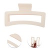 Unique Bargains Fashion Rectangle Frosted Hair Clips 1 Pc - 3 of 4