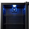 Yeego 95 Cans Beverage Cooler, Freestanding Beverage Refrigerator with Glass Door - 2 of 4