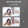 Bathroom Mirror with Lights – Dimmable Anti-Fog Vanity Mirror (Backlit + Front Lit, Shatter-Proof, Horizontal/Vertical, 1-Pack) - 4 of 4
