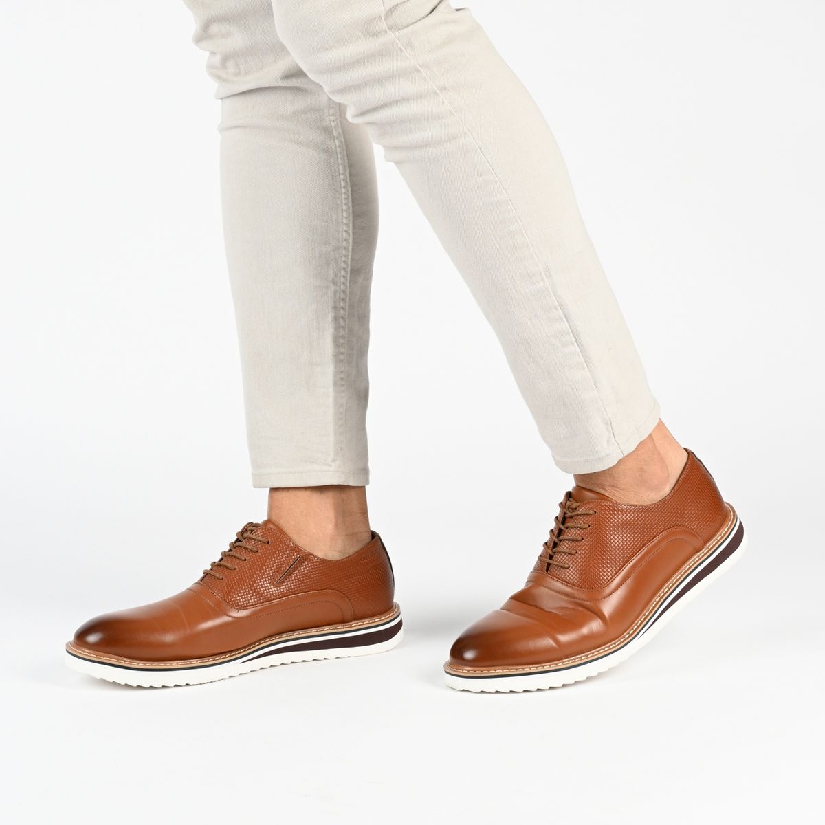 Vance Mens Weber Plain Toe Hybrid Dress Shoe - thumbnail 9