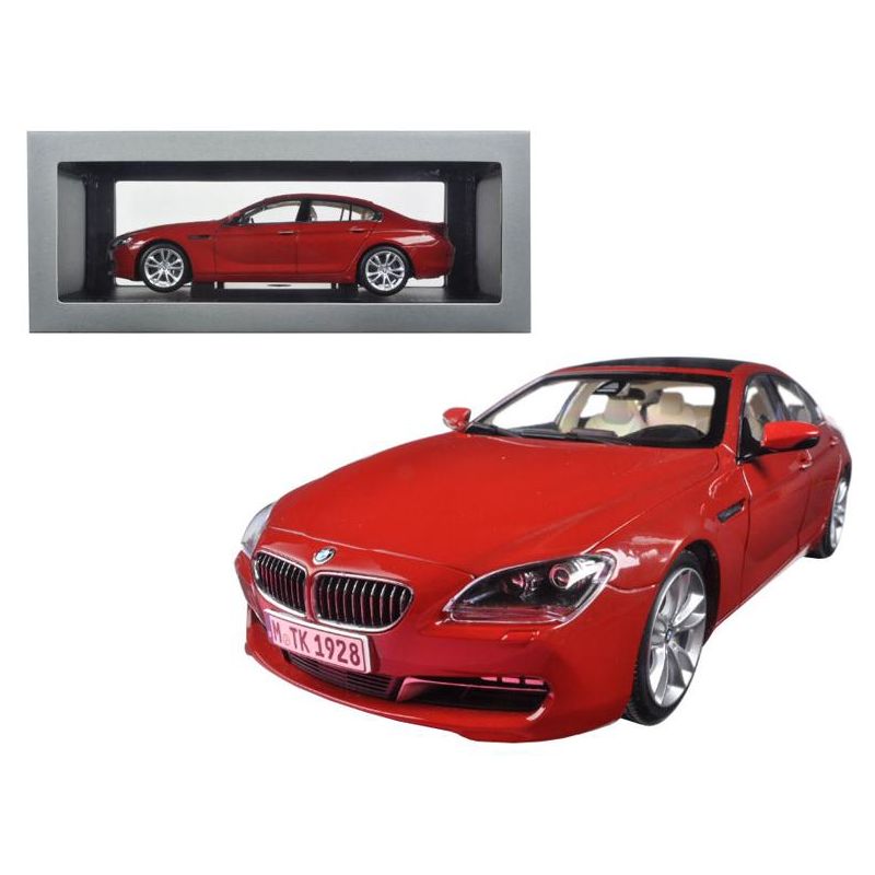 BMW 650i Gran Coupe 6 Series F06 Melbourne Red 1/18 Diecast Model Car by Paragon, 1 of 4