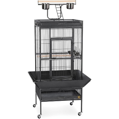 Prevue Pet Products 3152BLK Wrought Iron Select Bird Cage, Black Hammerstone