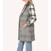 Women's Darby Patchwork Plaid Coat - LOVESTITCH - 2 of 3