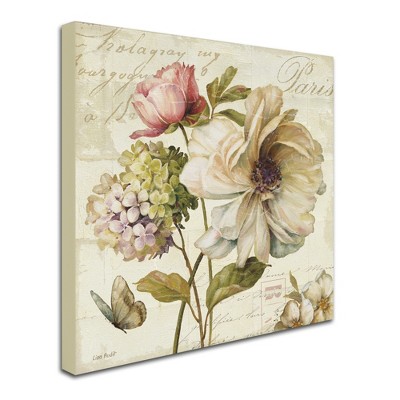 Trademark Fine Art -Lisa Audit 'Marche de Fleurs II' Canvas Art