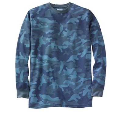 KingSize Tall Waffle-Knit Thermal Crewneck Tee Tall