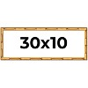 PosterPalooza | 30x10 Bamboo Picture Frame, UV Acrylic, 4 Finishes - Brown, Black, Gold, and Natural - 2 of 4